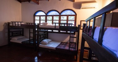 Dorm room at Casa Moringa